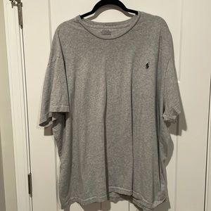 3XL Grey Polo T Shirt